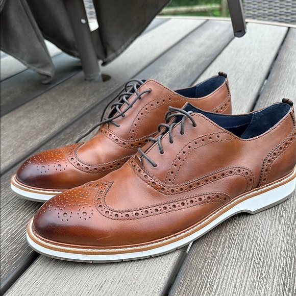 Cole Haan Other - New Never Worn Cole Haan Morris Grand Wingtip Mens 11.5 British Tan